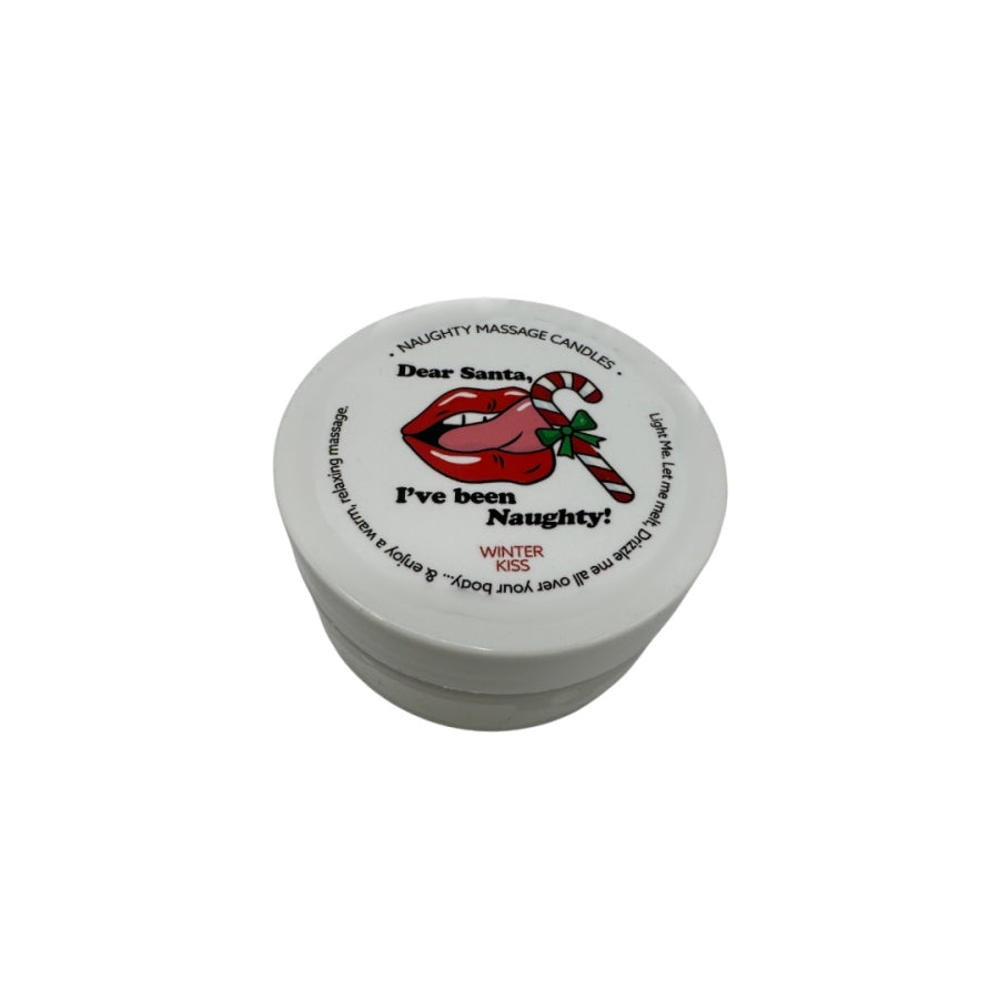 Kama - Holiday Mini Massage candle "Dear Santa...I've Been Naughty!"