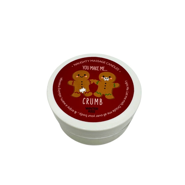 Kama - Holiday Mini Massage candle "You Make Me...Crumb"