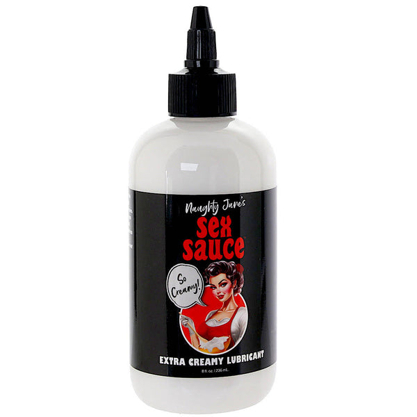 Naughty Jane's Sex Sauce - Extra Creamy Lubricant 8oz