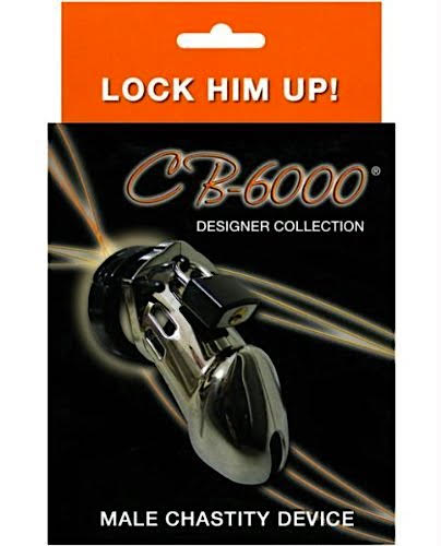 Chastity Kits - CB-6000 Black Kit with 3 1/4" Cage