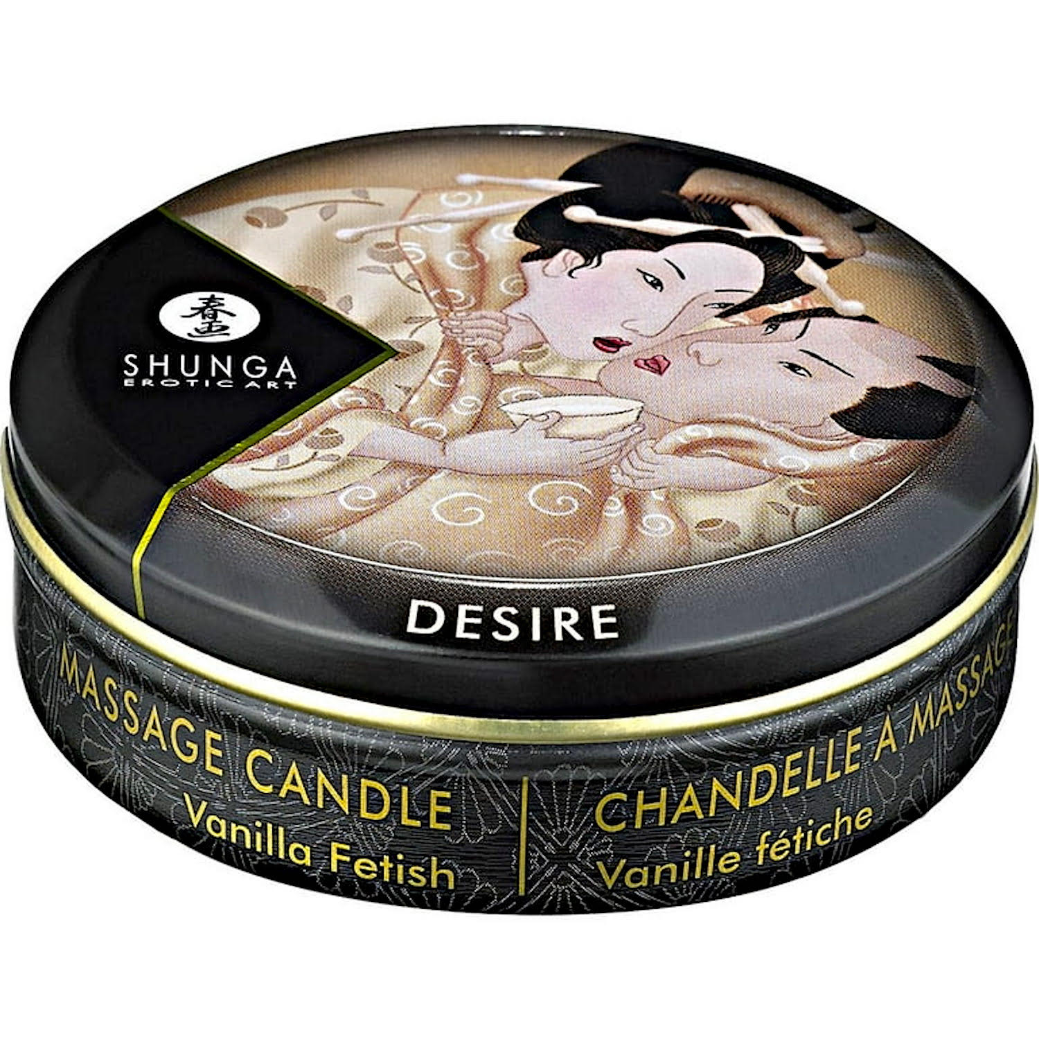 Shunga - Mini Massage Candle Vanilla Fetish 30ml/1oz.