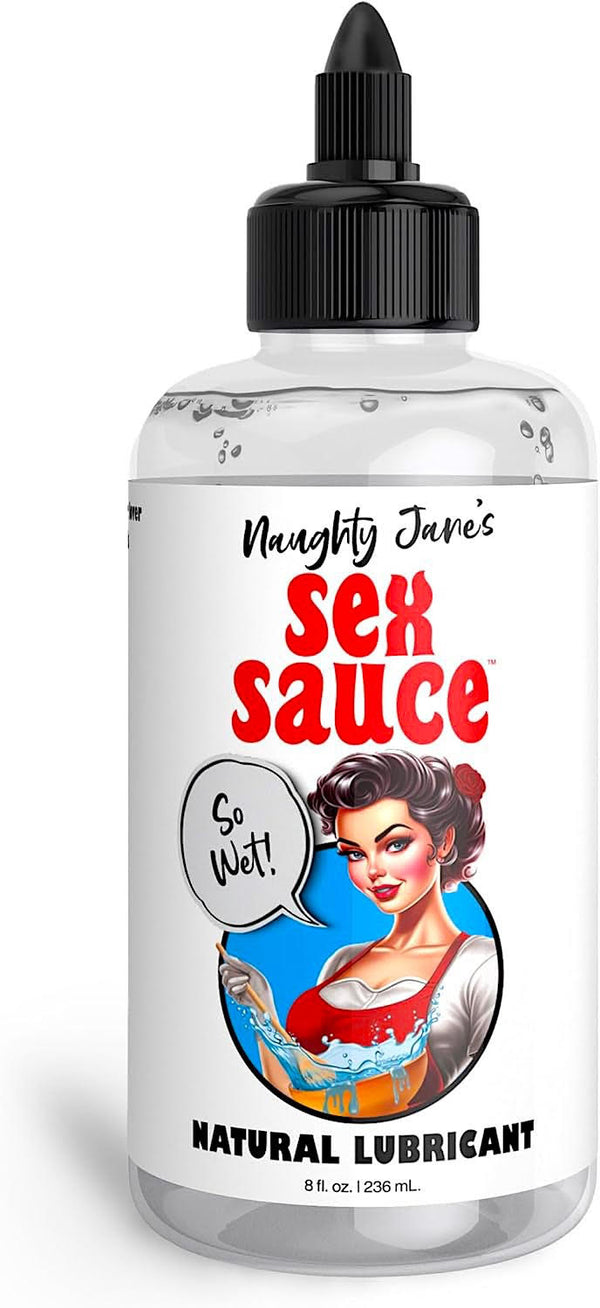Naughty Jane's Sex Sauce - Natural Lubricant 8oz