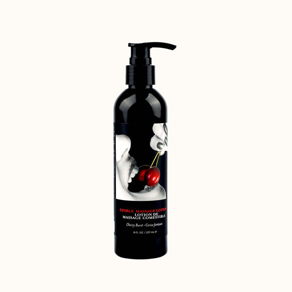 Edible Massage Lotion 8oz Cherry
