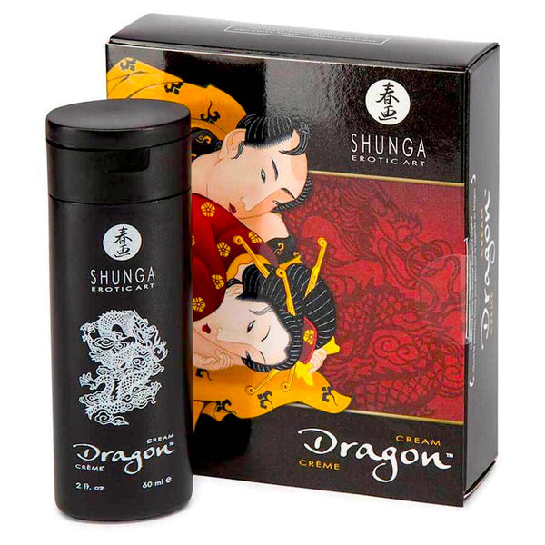Shunga Dragon Cream - Performance for HIM, Pleasure & Orgasms for HER