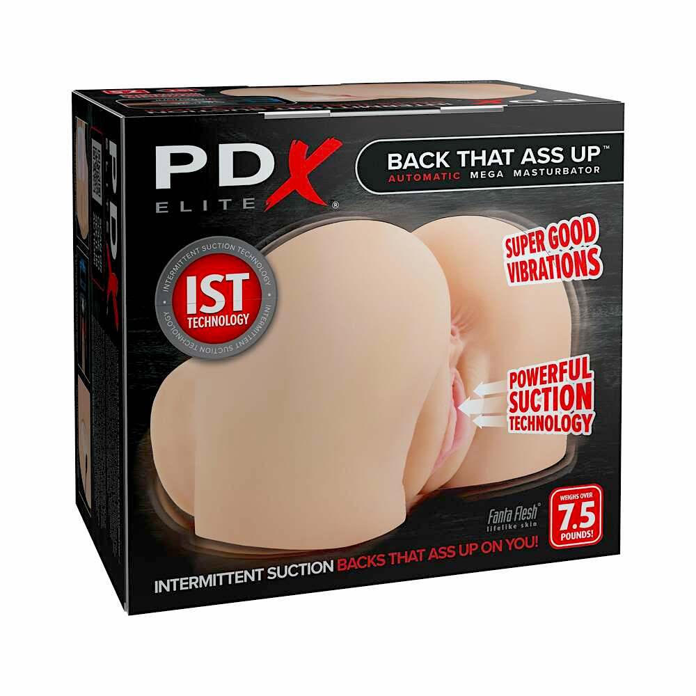 PDX Elite Back That Ass Up Automatic Mega Masturbator Light