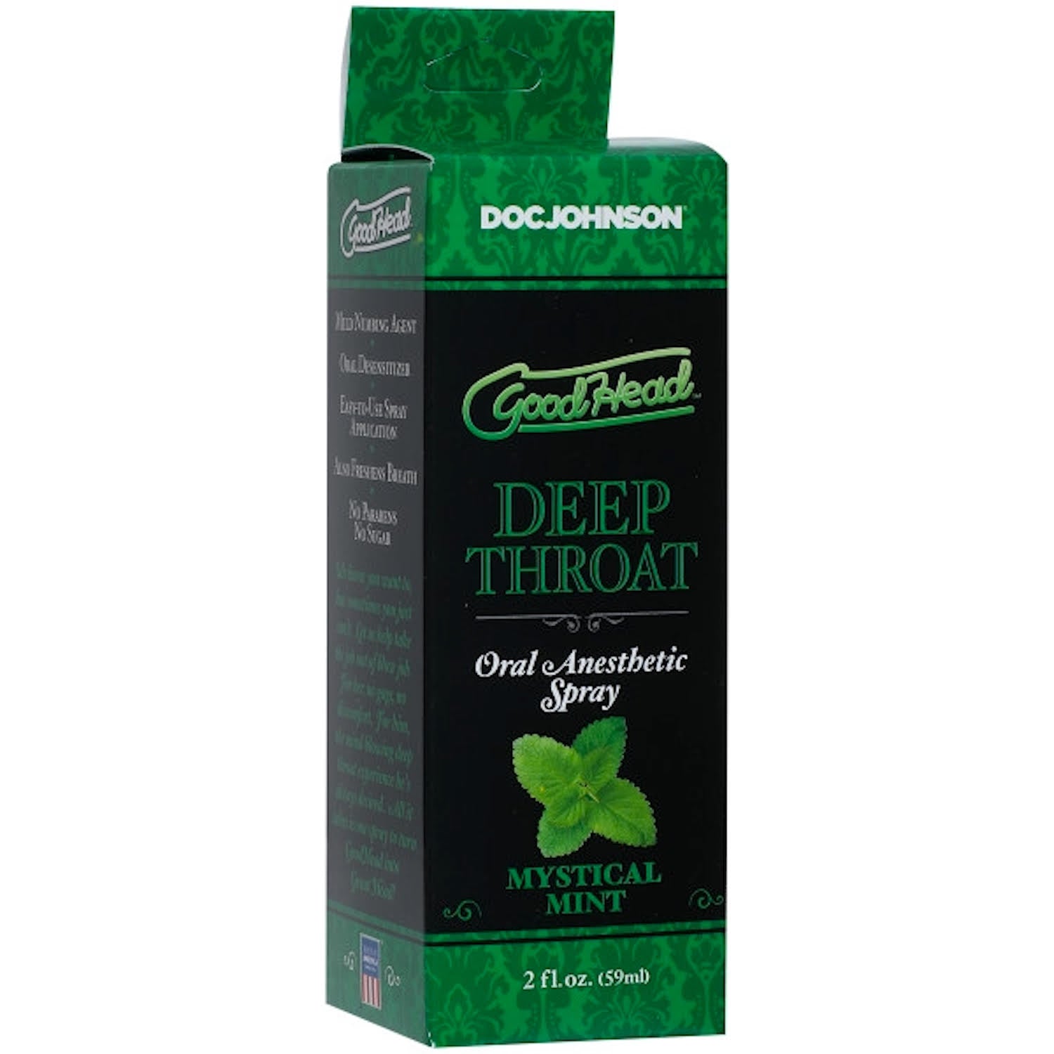 GoodHead - Deep Throat Spray - Mystical Mint (2 fl.oz.)