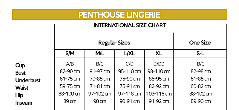 Penthouse - High Profile - Black - S-L