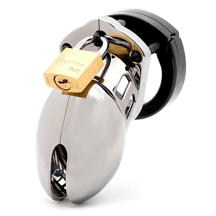 Chastity Kits - CB-6000S Chrome Kit with 2 1/2" Cage