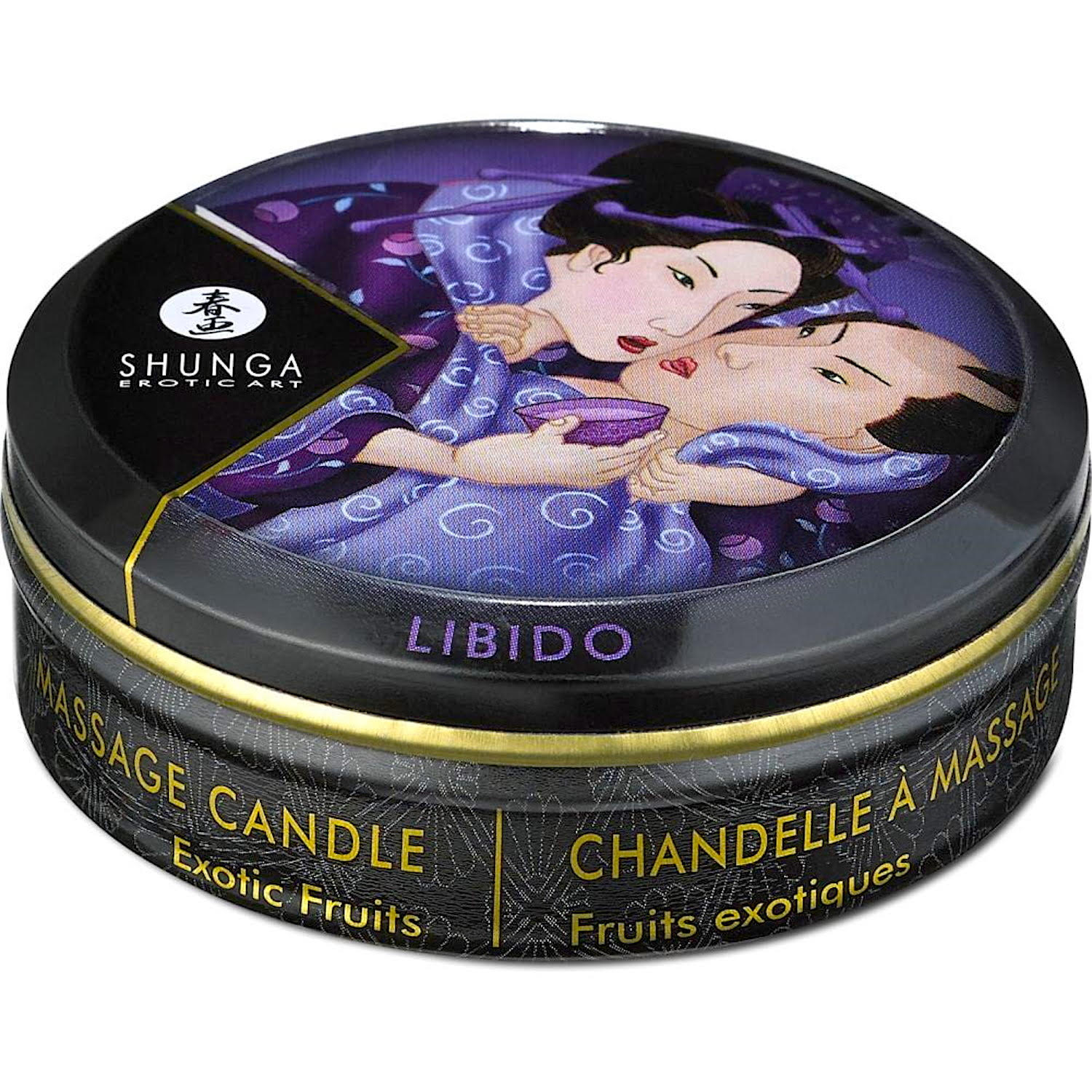 Shunga - Mini Massage Candle Exotic Fruits 30ml/1oz.