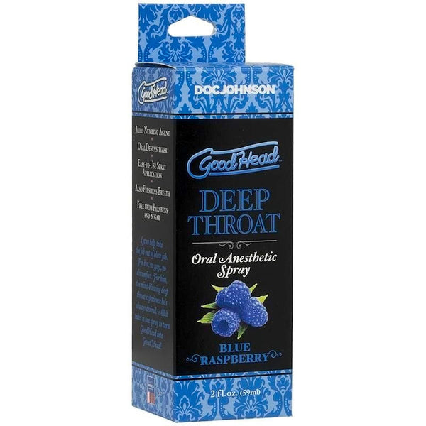 GoodHead - Deep Throat Spray - Blue Raspberry (2 fl.oz.)
