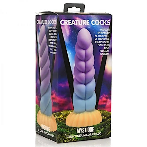 Creature Cocks - Mystique Silicone Unicorn Dildo