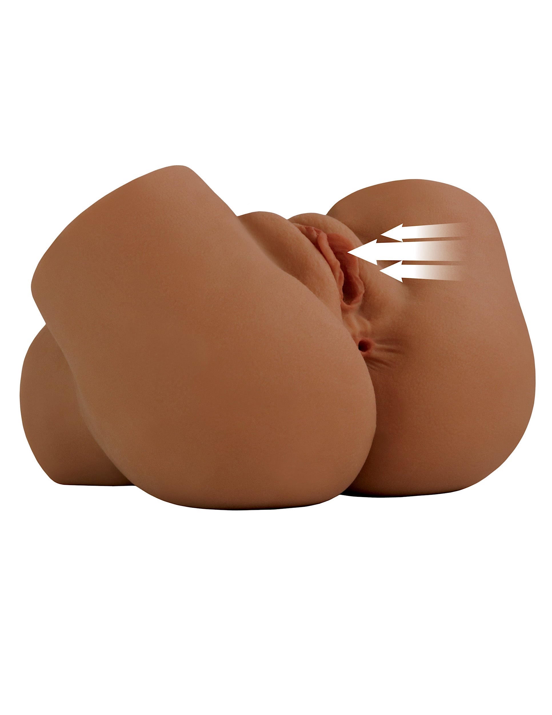 PDX Elite Back That Ass Up Automatic Mega Masturbator Brown
