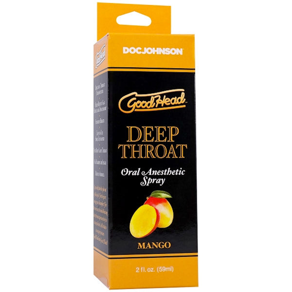 GoodHead Deep Throat Spray Mango 2 fl. oz.