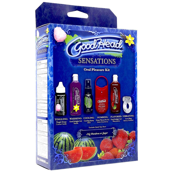 GoodHead - Sensations Our Pleasure Kit - 6 pack