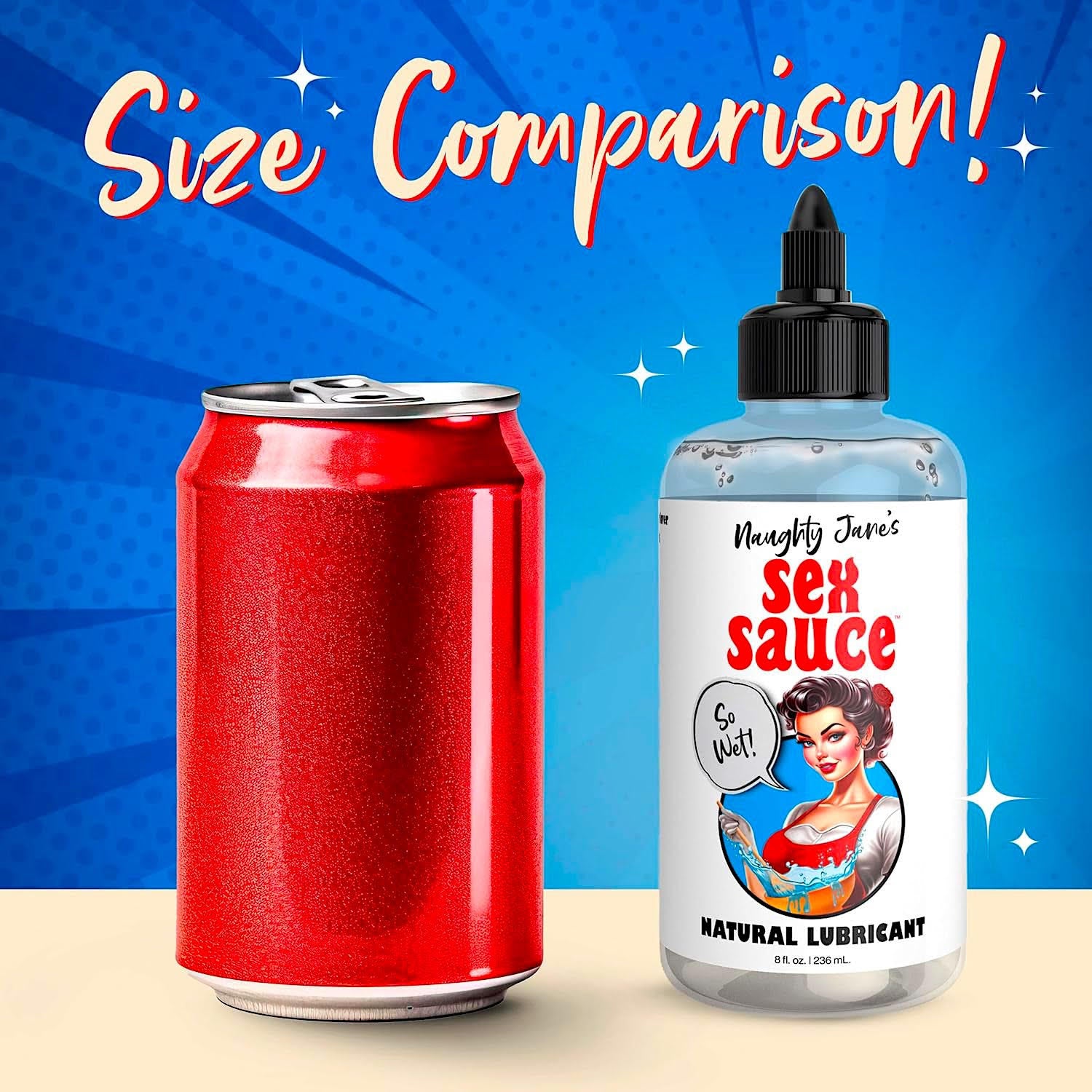 Naughty Jane's Sex Sauce - Natural Lubricant 8oz