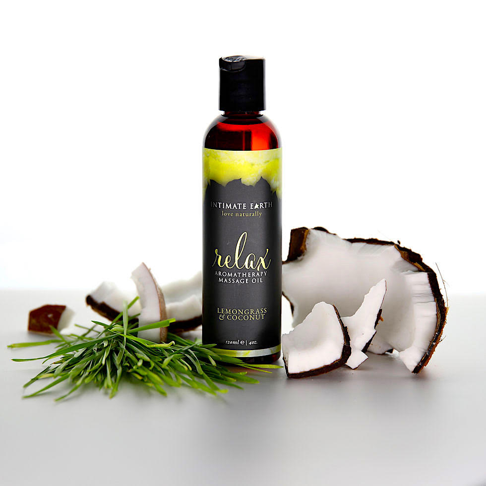 Intimate Earth - Relax Massage Oil 120mL