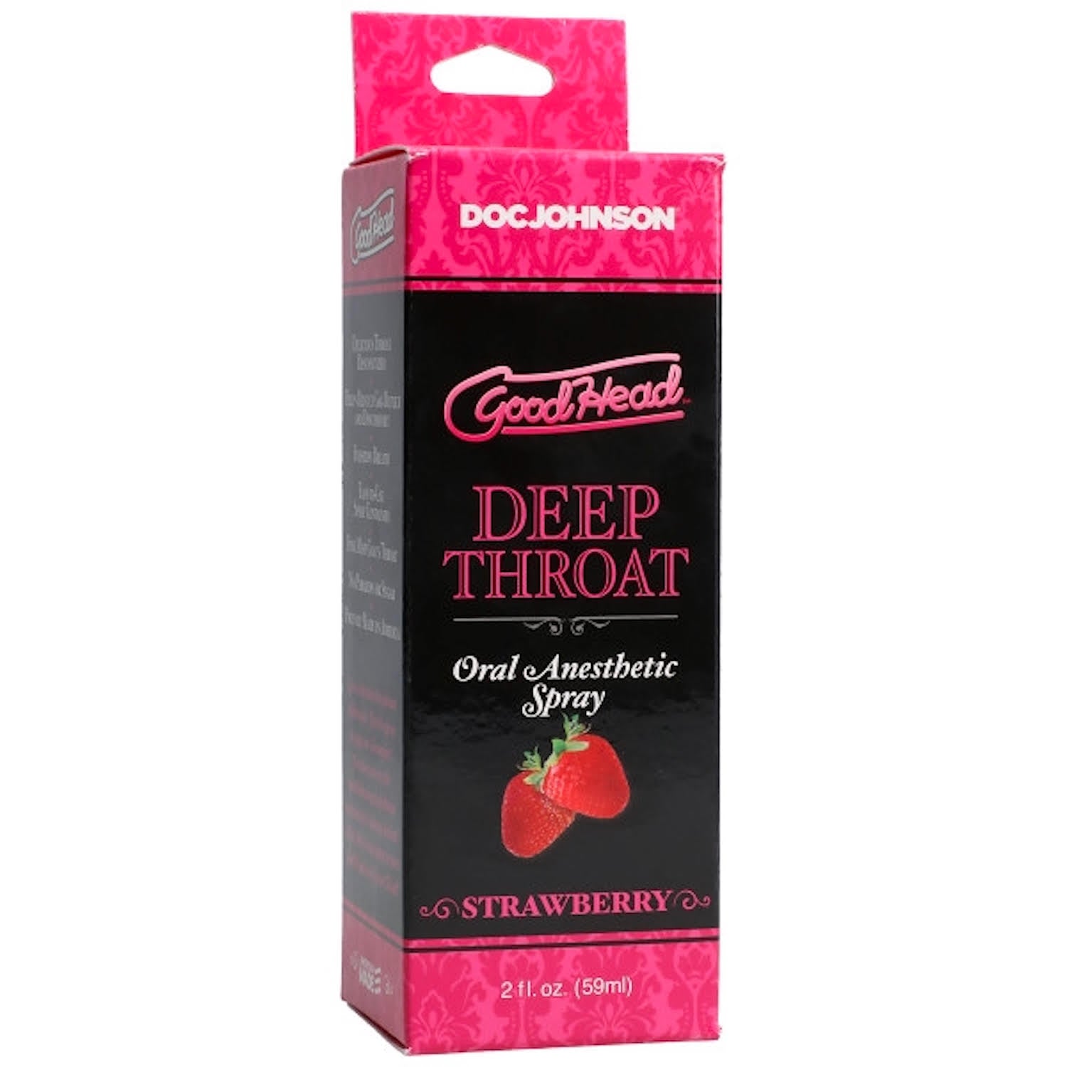 GoodHead - Deep Throat Spray - Sweet Strawberry (2 fl.oz.)