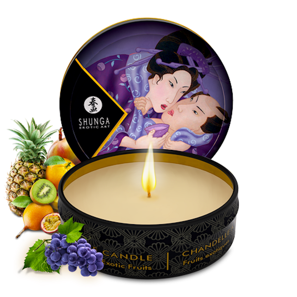 Shunga - Mini Massage Candle Exotic Fruits 30ml/1oz.