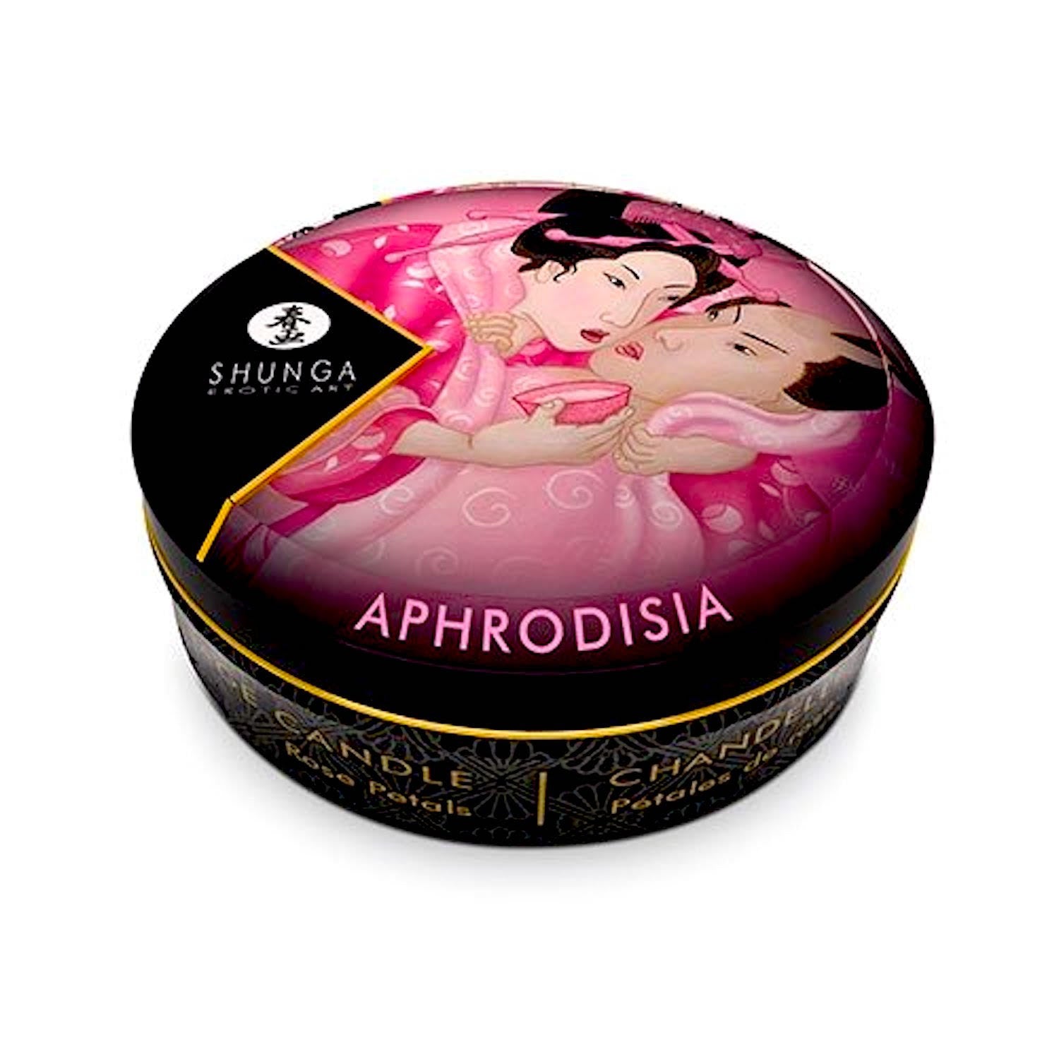 Shunga - Mini Massage Candle Rose Petals 30ml/1oz.